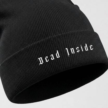 Dead Inside Embroidered Beanie