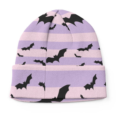 Pastel Batty Beanie