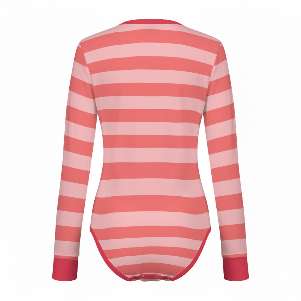 Not Demure Long Sleeve CuddleSuit - Shadow Threadz Crypt