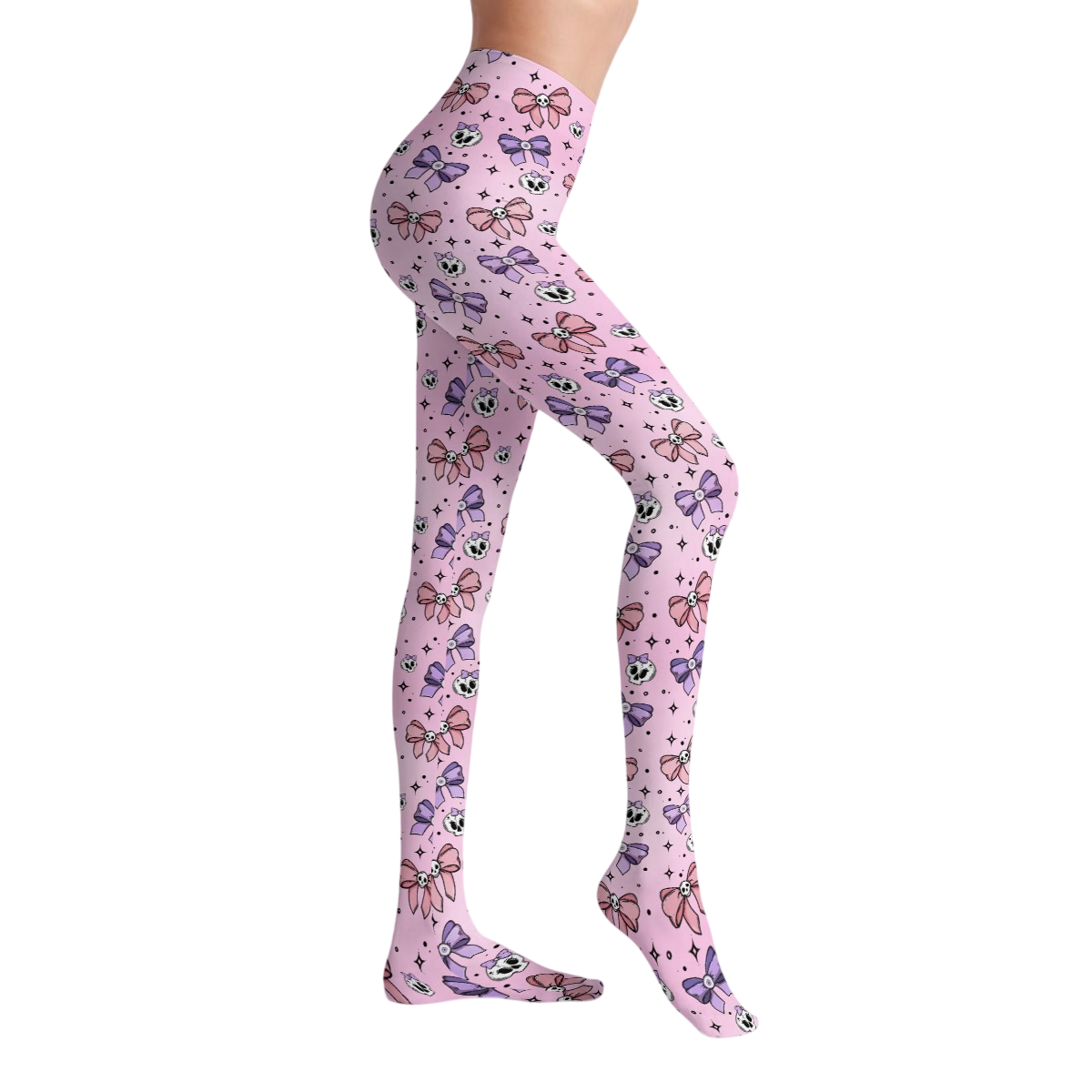 Babydoll Sweet Bow Stretch Tights