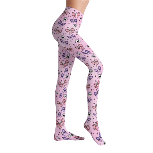 Babydoll Sweet Bow Stretch Tights