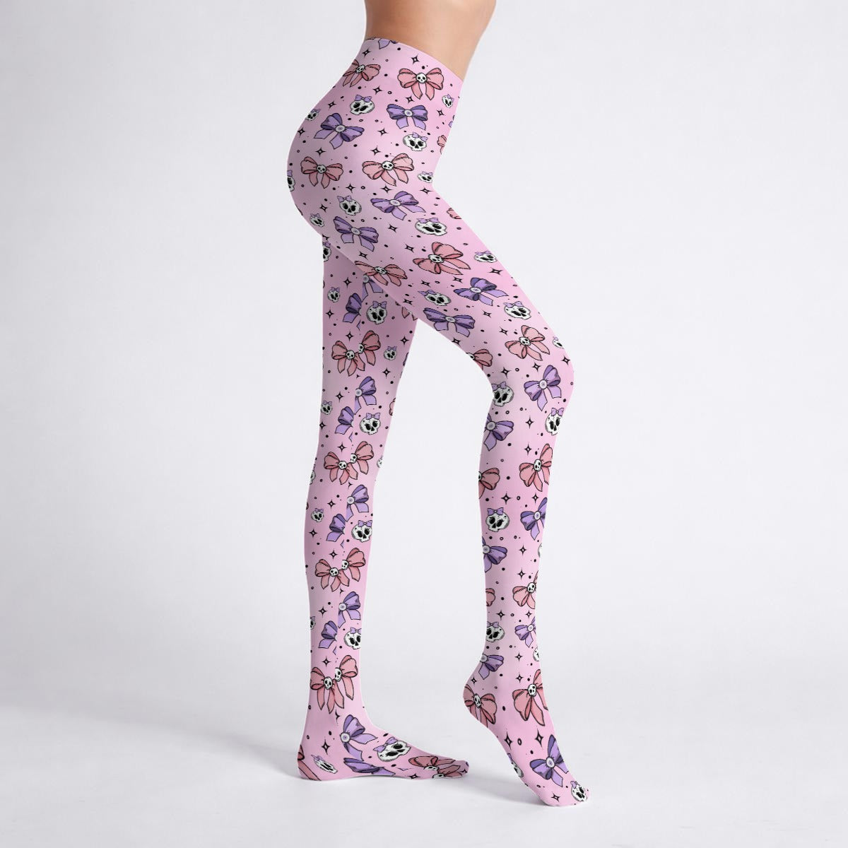 Babydoll Sweet Bow Stretch Tights