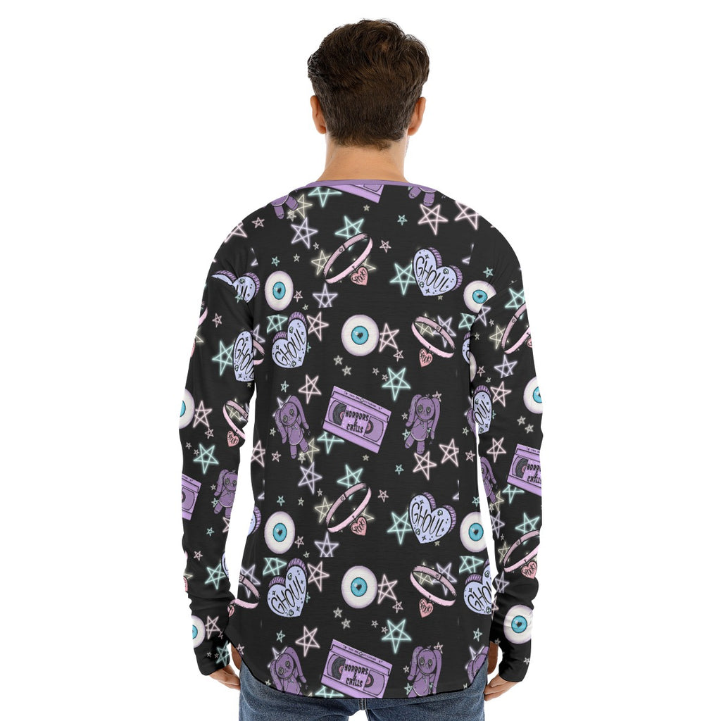Ghoul Club Fingerless Long Sleeve Tee