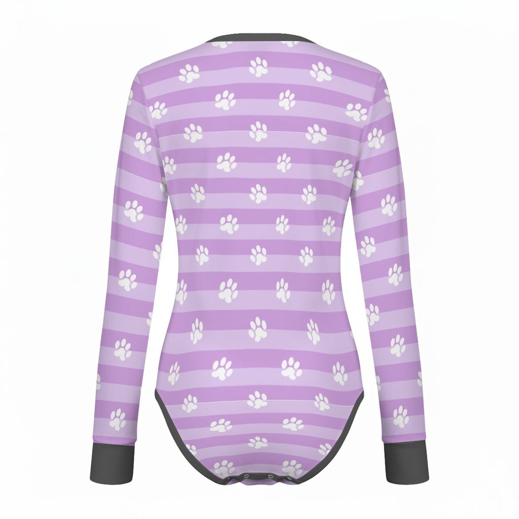 Midnight Kitten Club Long Sleeve CuddleSuit - Shadow Threadz Crypt