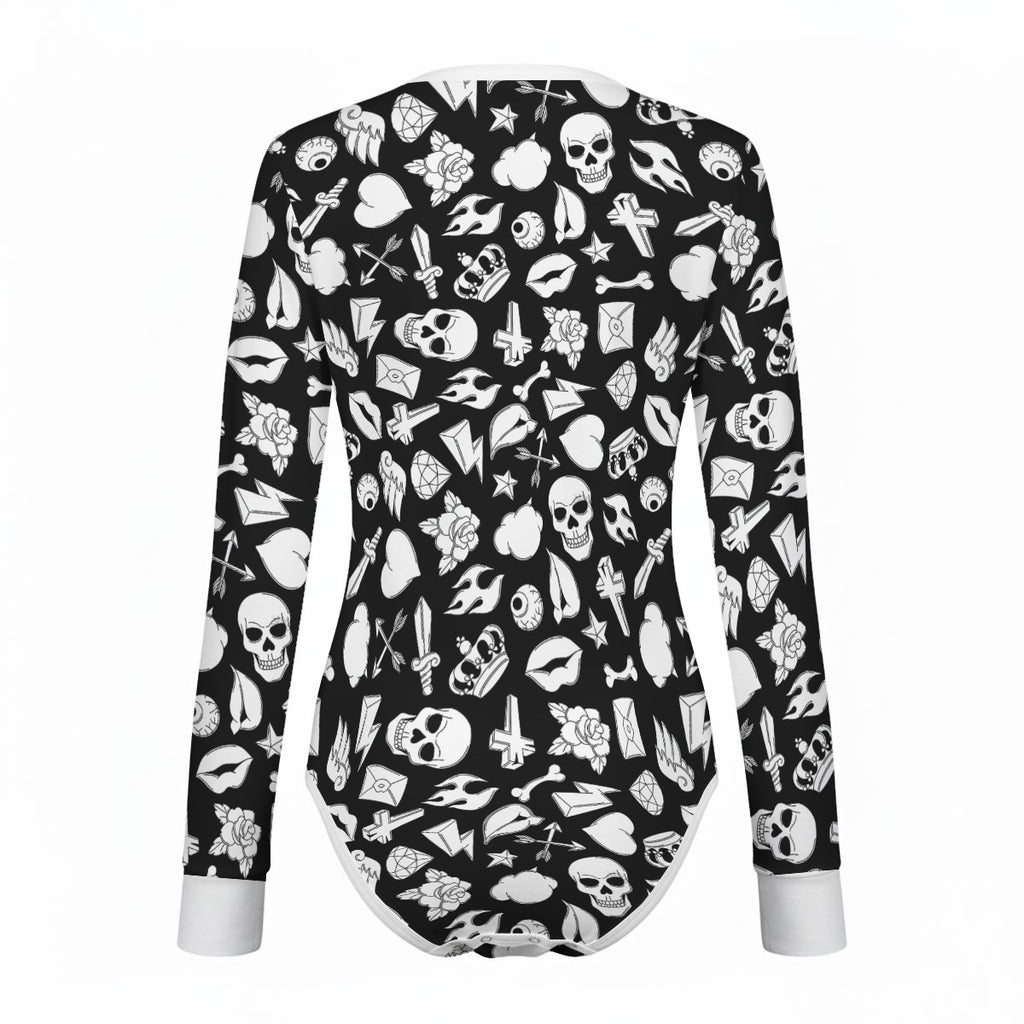 Dark Relics Long Sleeve CuddleSuit
