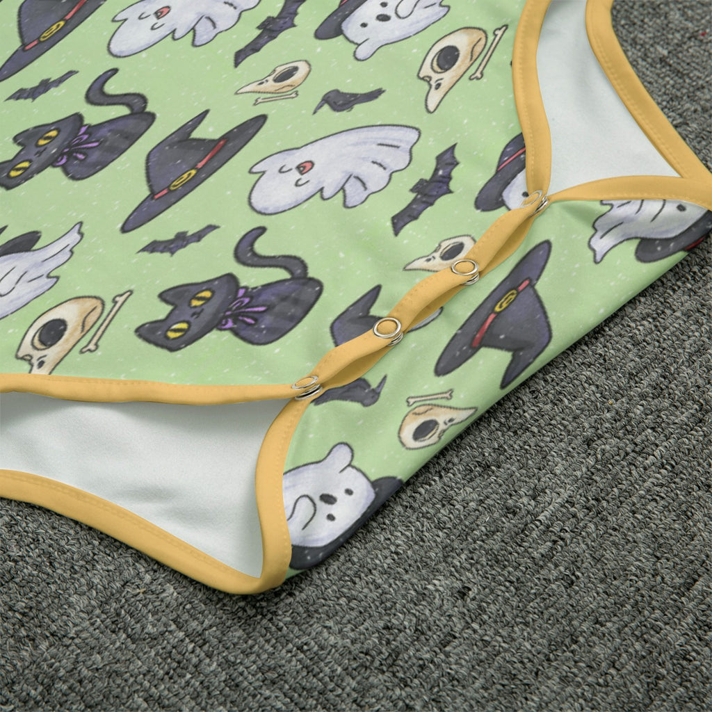 Spooky Paws Short Sleeve CuddleSuit - Shadow Threadz Crypt