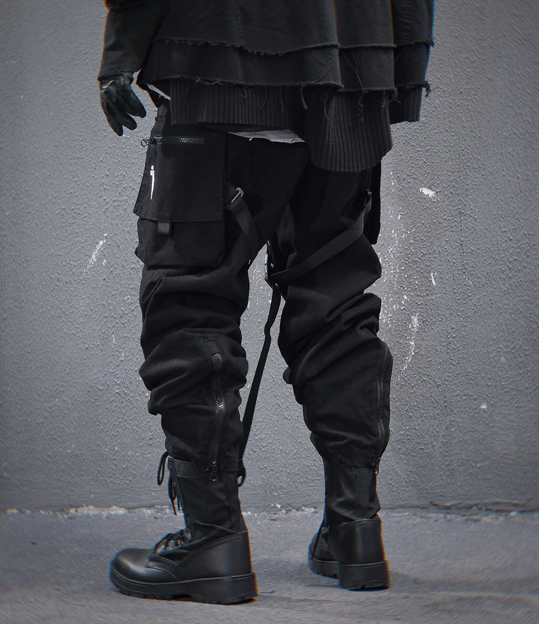 Black NX Cargo Pants