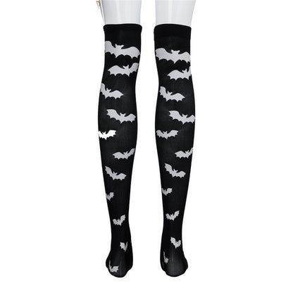 Midnight Bat Flight Stockings - Shadow Threadz Crypt
