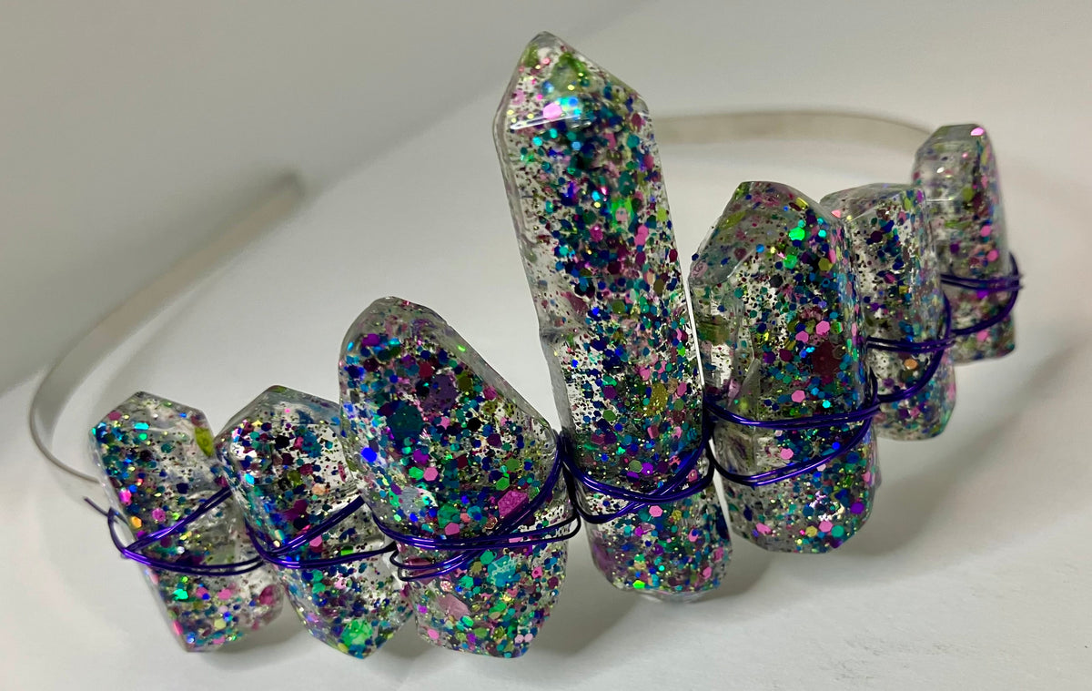 Resin Crystal Crown