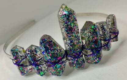 Resin Crystal Crown