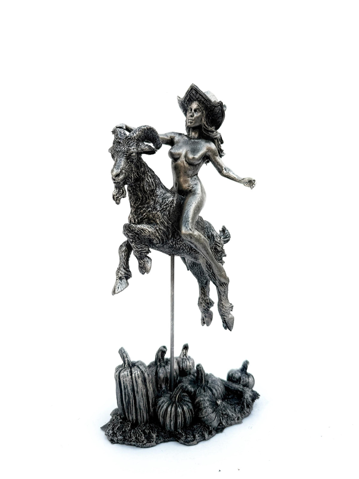 Witch’s Sabbath Goat Rider Statue