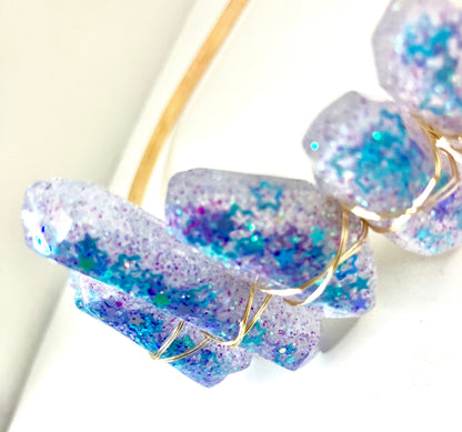Resin Crystal Crown