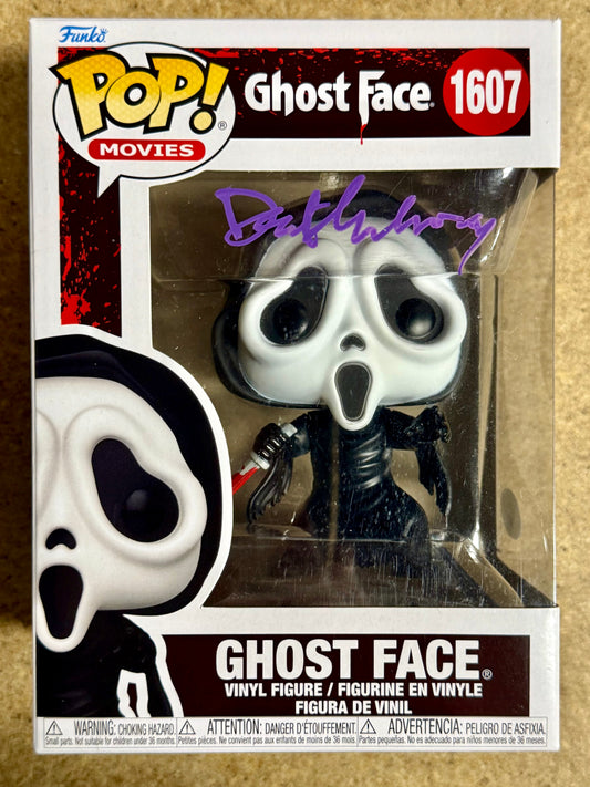 Dermot Mulroney Signed Ghost Face Scream 2024 Funko Pop! #1607 With JSA COA