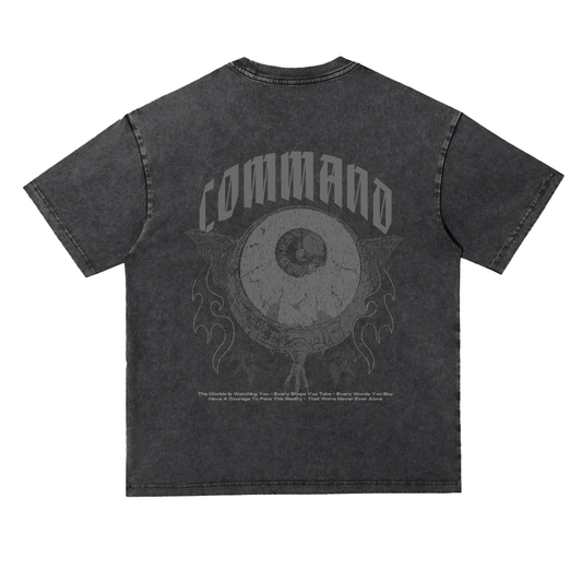 Command Snow Washed Tee