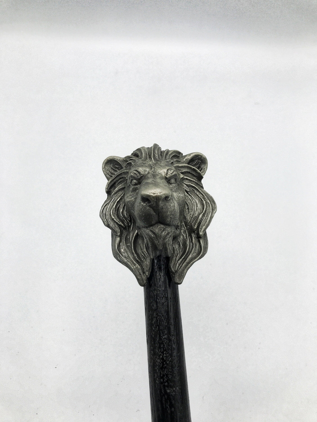 Lion Cane, Hand Sculpted Walking Stick | Medieval Gothic Cane