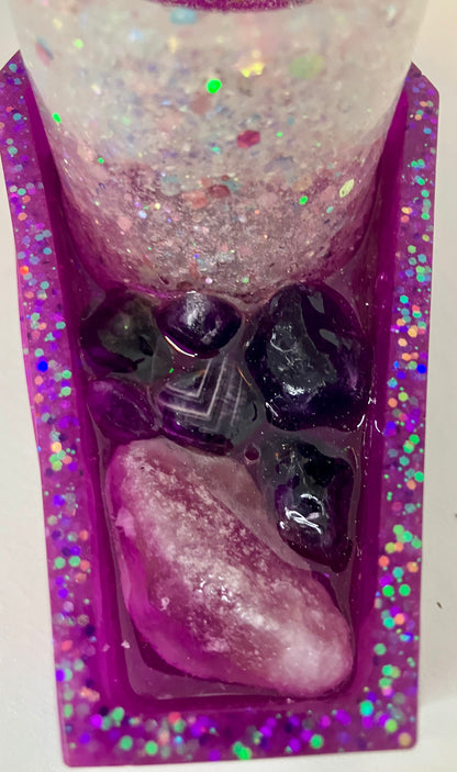 Resin Coffin Votive Holder & Incense Burner