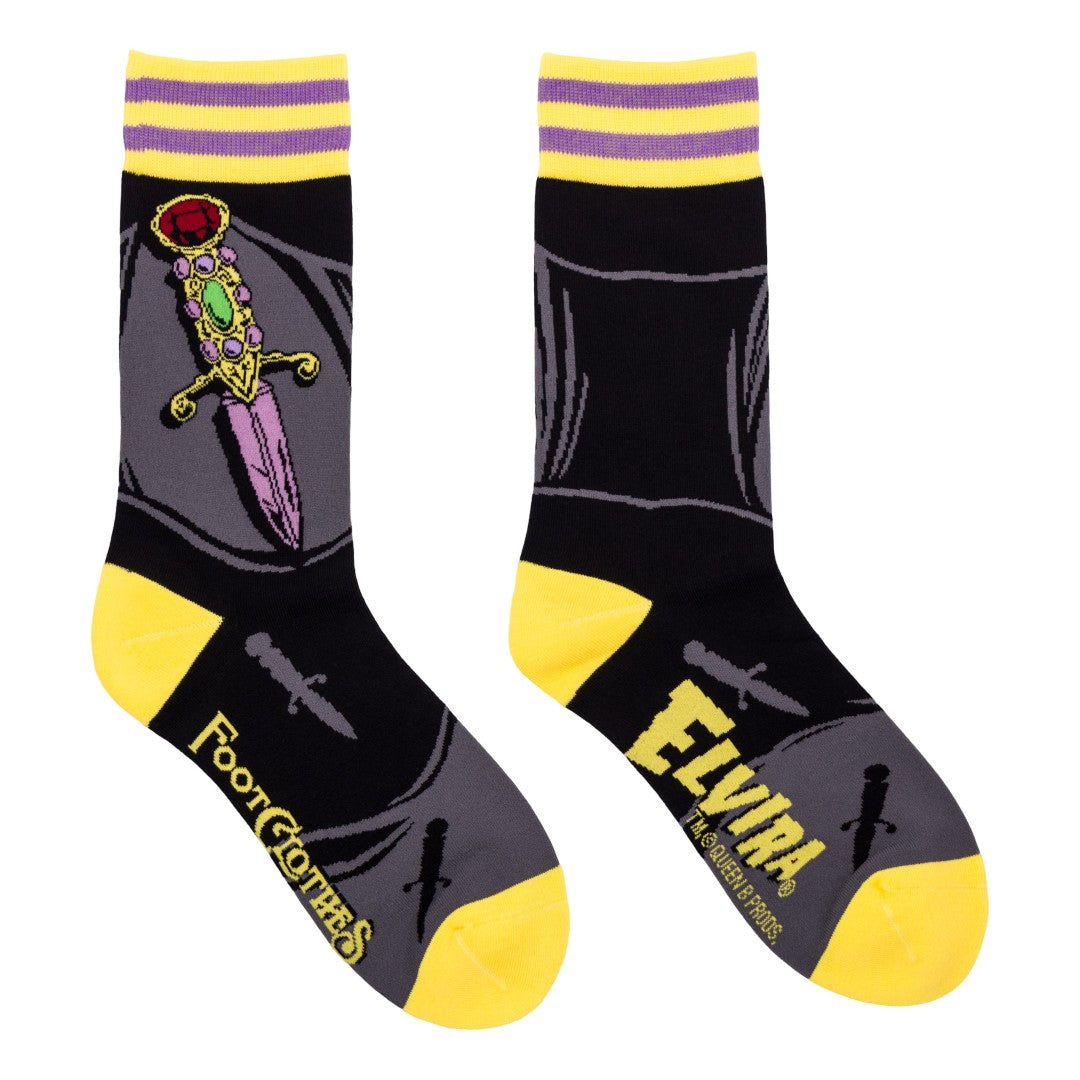 Elvira Yours Crew-lly Sock Pack | 6 Designs