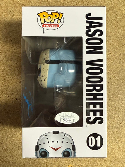 Tom Savini Signed Jason Voorhees Friday The 13th Funko Pop! #01 With JSA COA