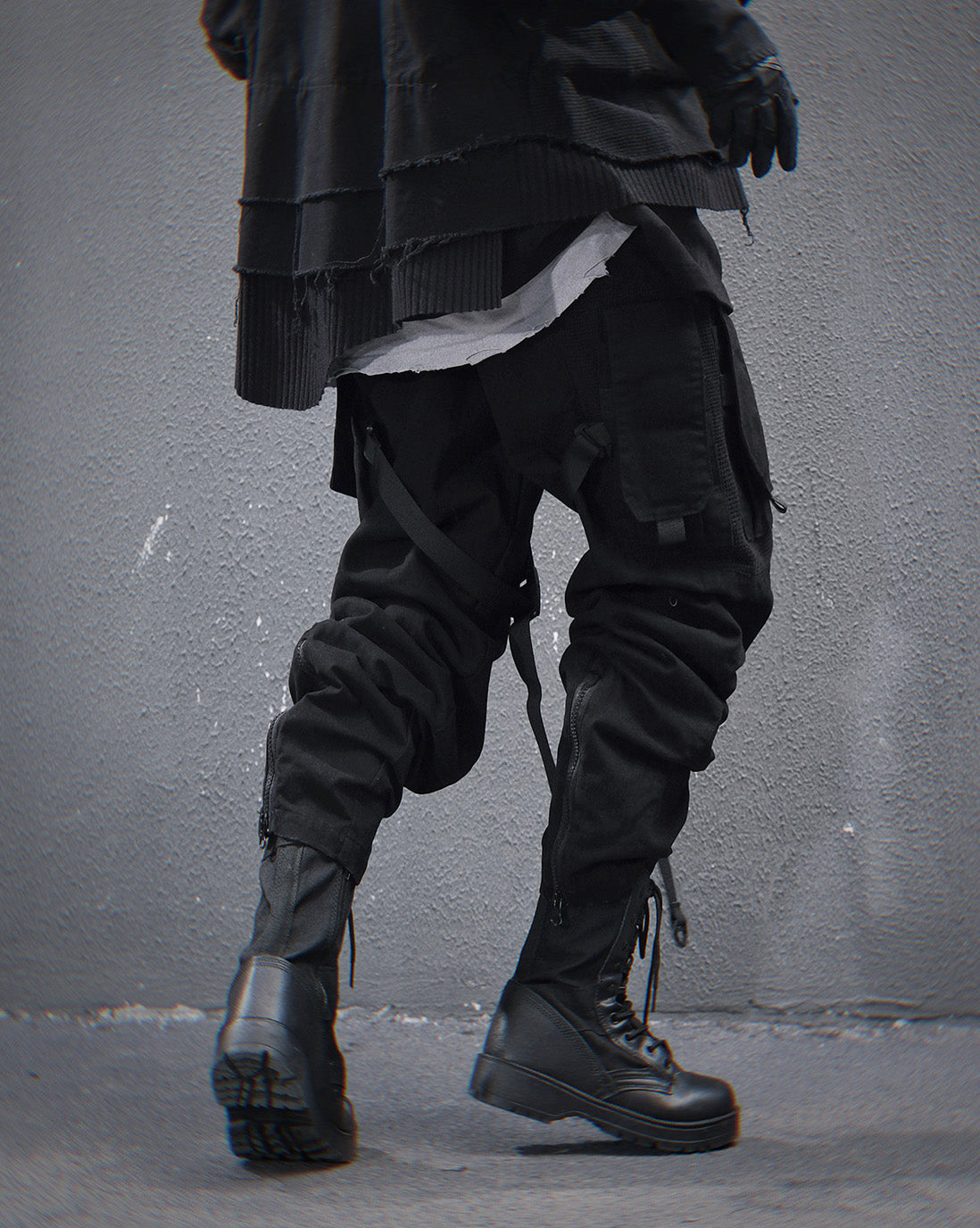 Black NX Cargo Pants