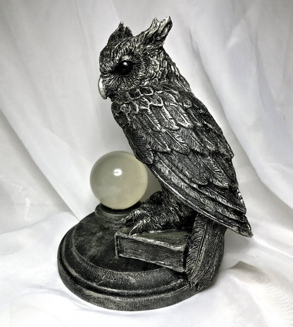Horned Owl Witch’s Familiar Figurine