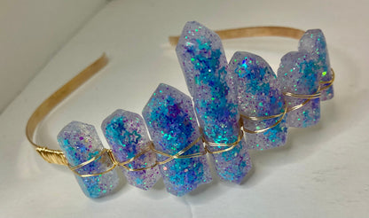 Resin Crystal Crown