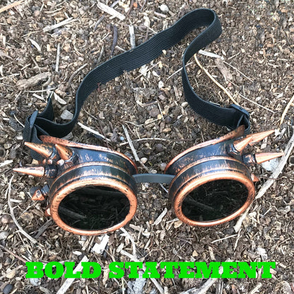 Wasteland Cyberpunk Goggles – Post-Apocalyptic Festival Eyewear