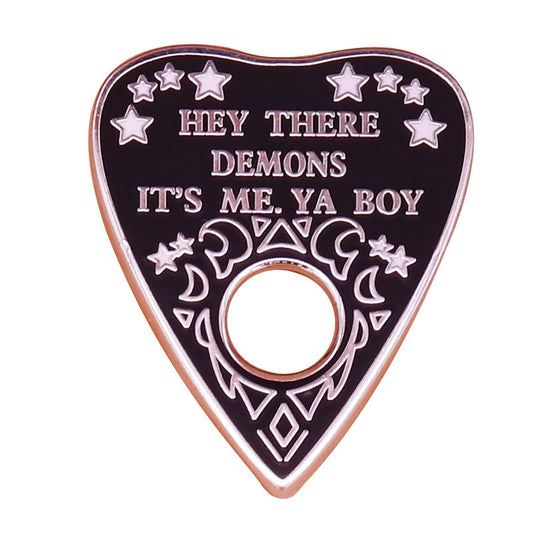 Shadow Speak Planchette Pin - Shadow Threadz Crypt