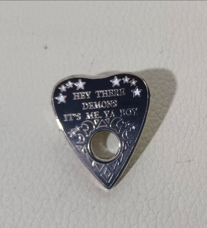 Shadow Speak Planchette Pin - Shadow Threadz Crypt