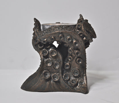 Kraken Tentacles Tea Light Holder, Hand Sculpted Resin | Lovecraftian
