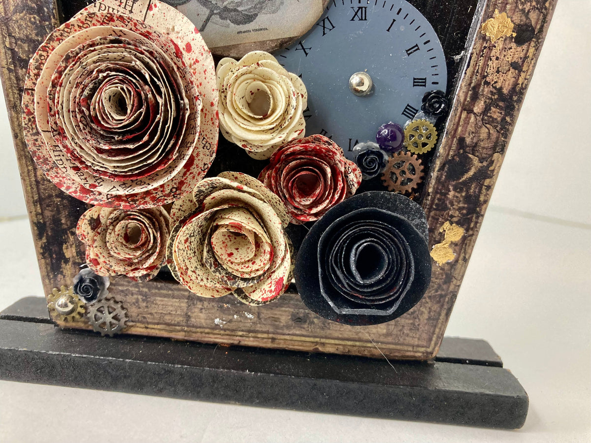 Coffin Mixed Media Art