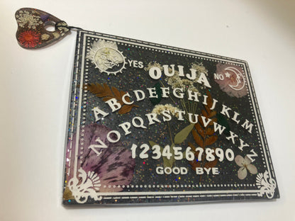 Handmade Resin Ouija Spirit Board with Planchette