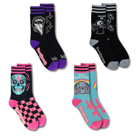 XRAEART Crew Sock Pack | 4 Designs