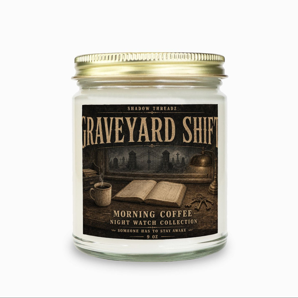 Graveyard Shift Candle 9oz