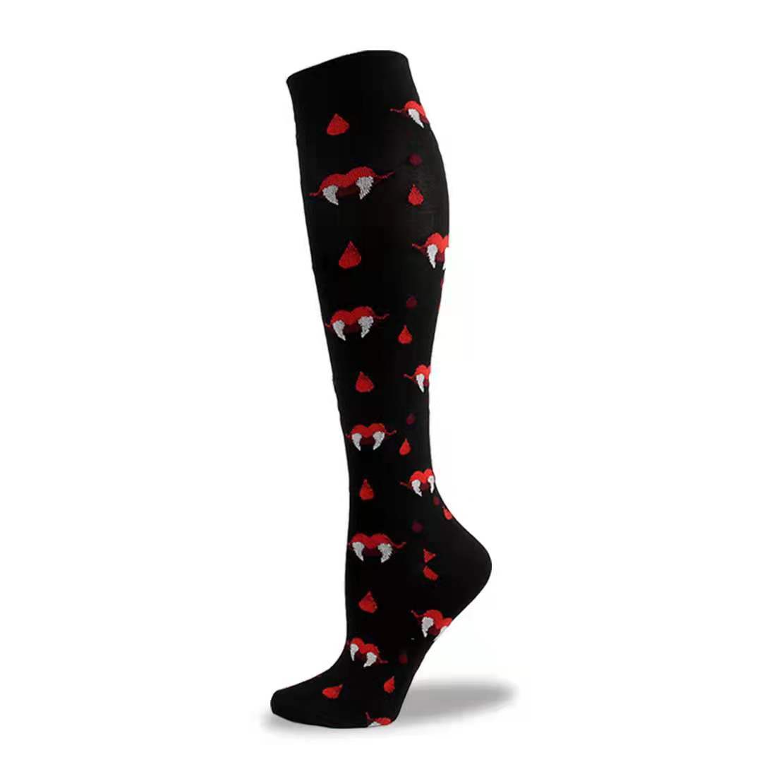 Shadowstep Gothic Socks - Shadow Threadz Crypt