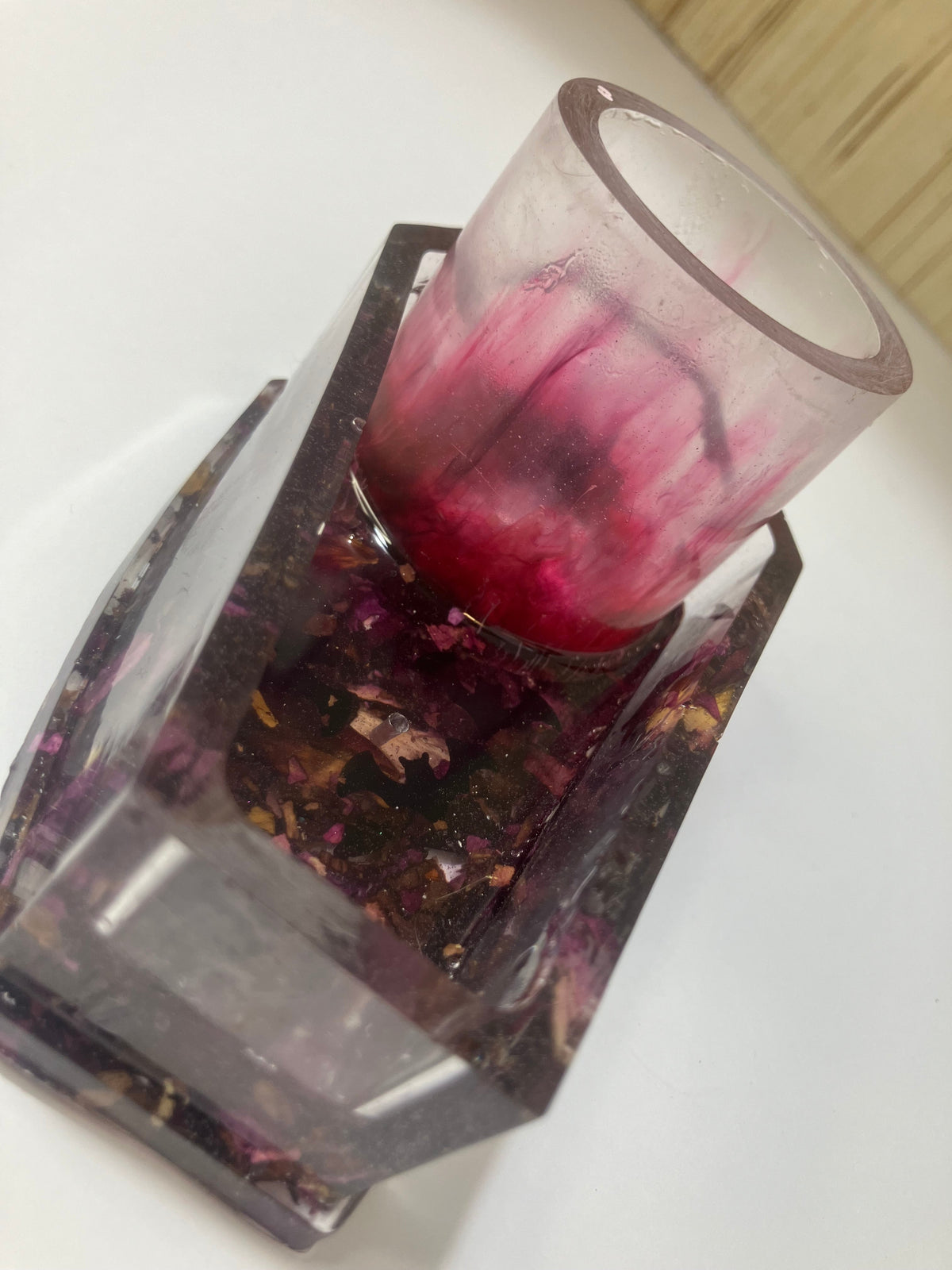 Resin Coffin Votive Holder & Incense Burner
