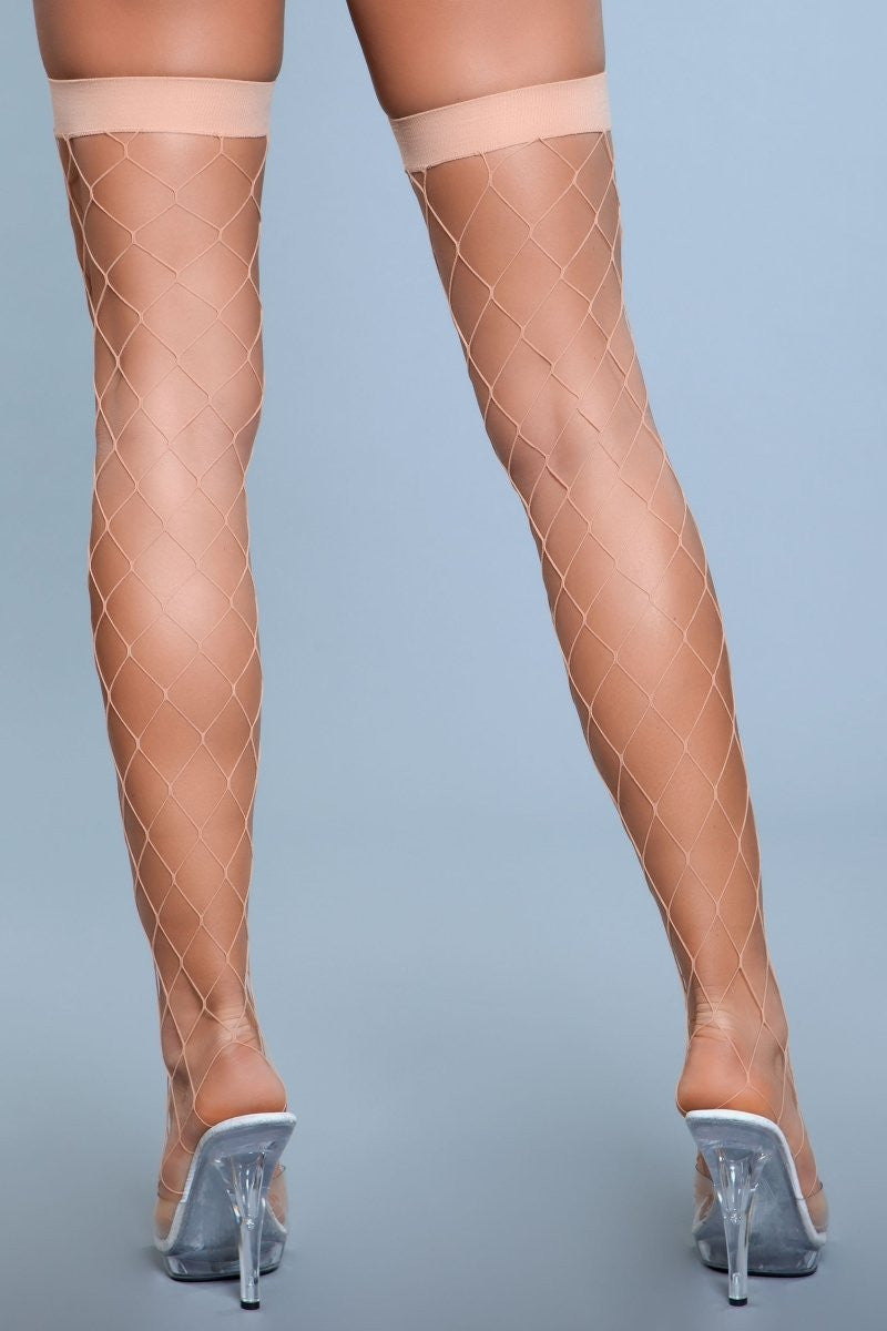 Caught In My Trap Thigh Highs - Shadow Threadz Crypt