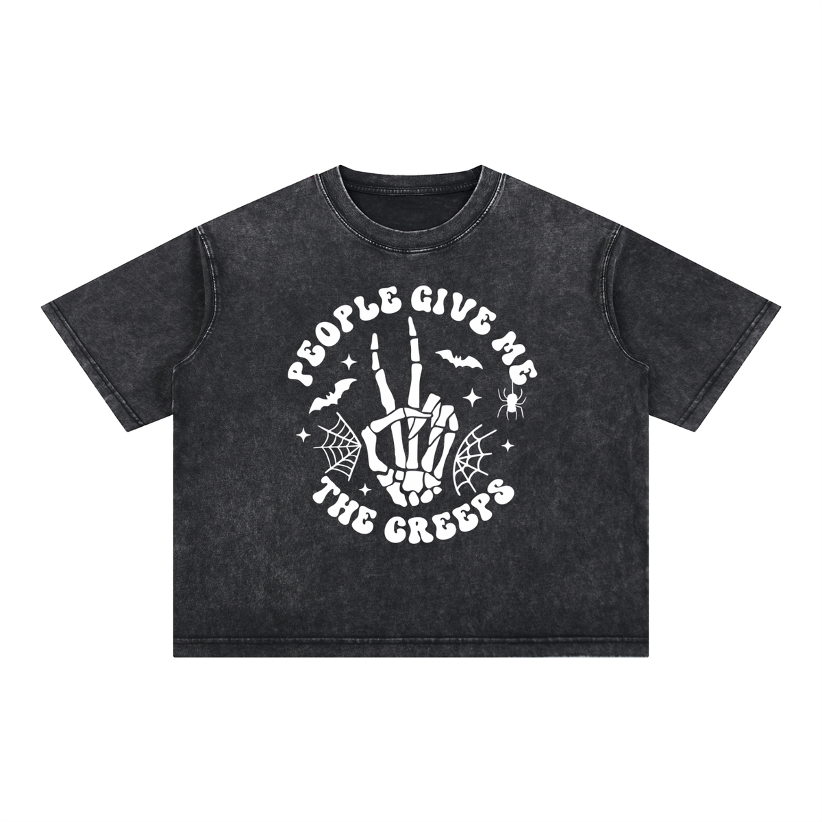 People Give Me the Creeps Oversized Tee