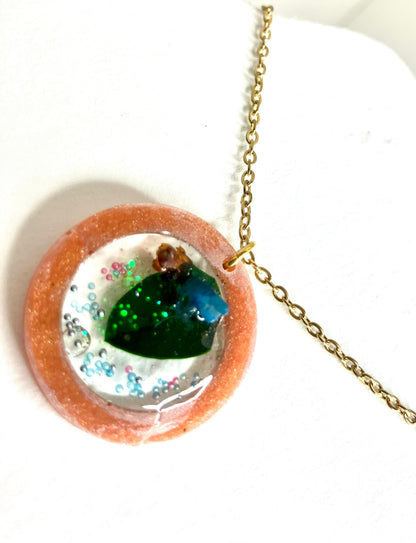 Coffin & Curiosity Resin Pendants