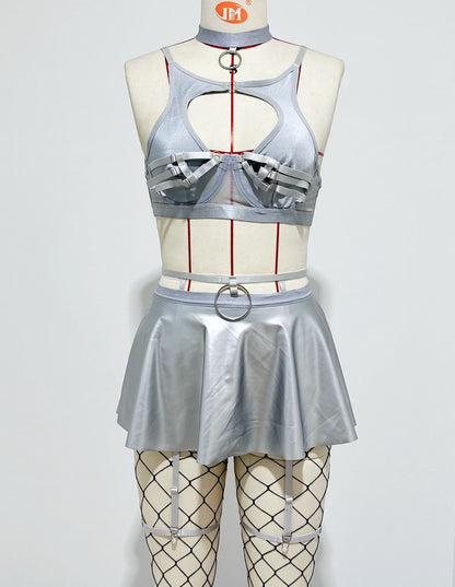 Thorn & Petals Lingerie Set - Shadow Threadz Crypt