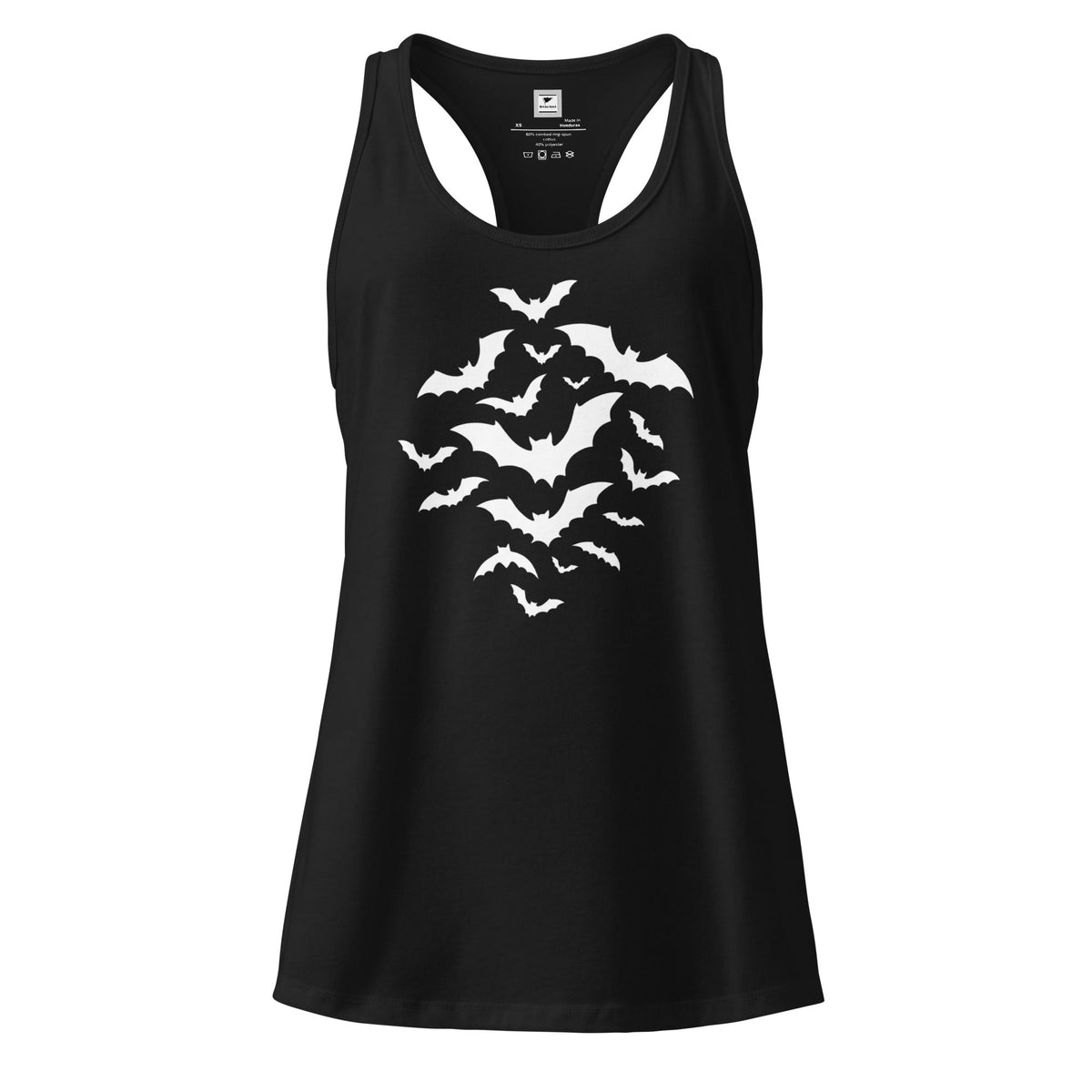 Women’s Fitted Racerback Batty Tank Top
