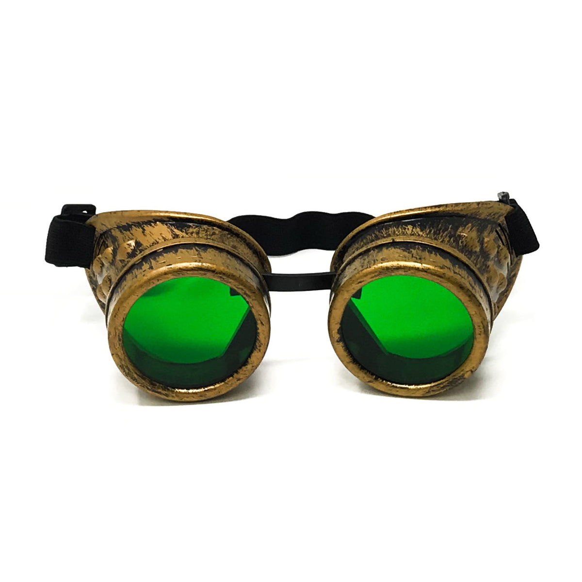 Wasteland Cyberpunk Goggles –  Cosplay Eyewear - neon pink, orange, green, red lenses