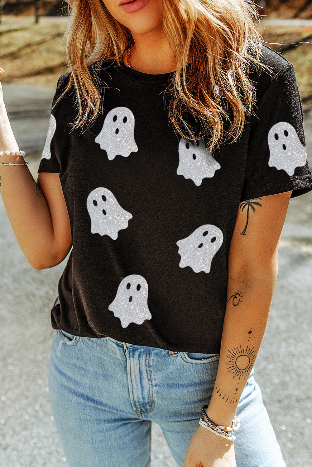 Glittergeist Ghost Tee