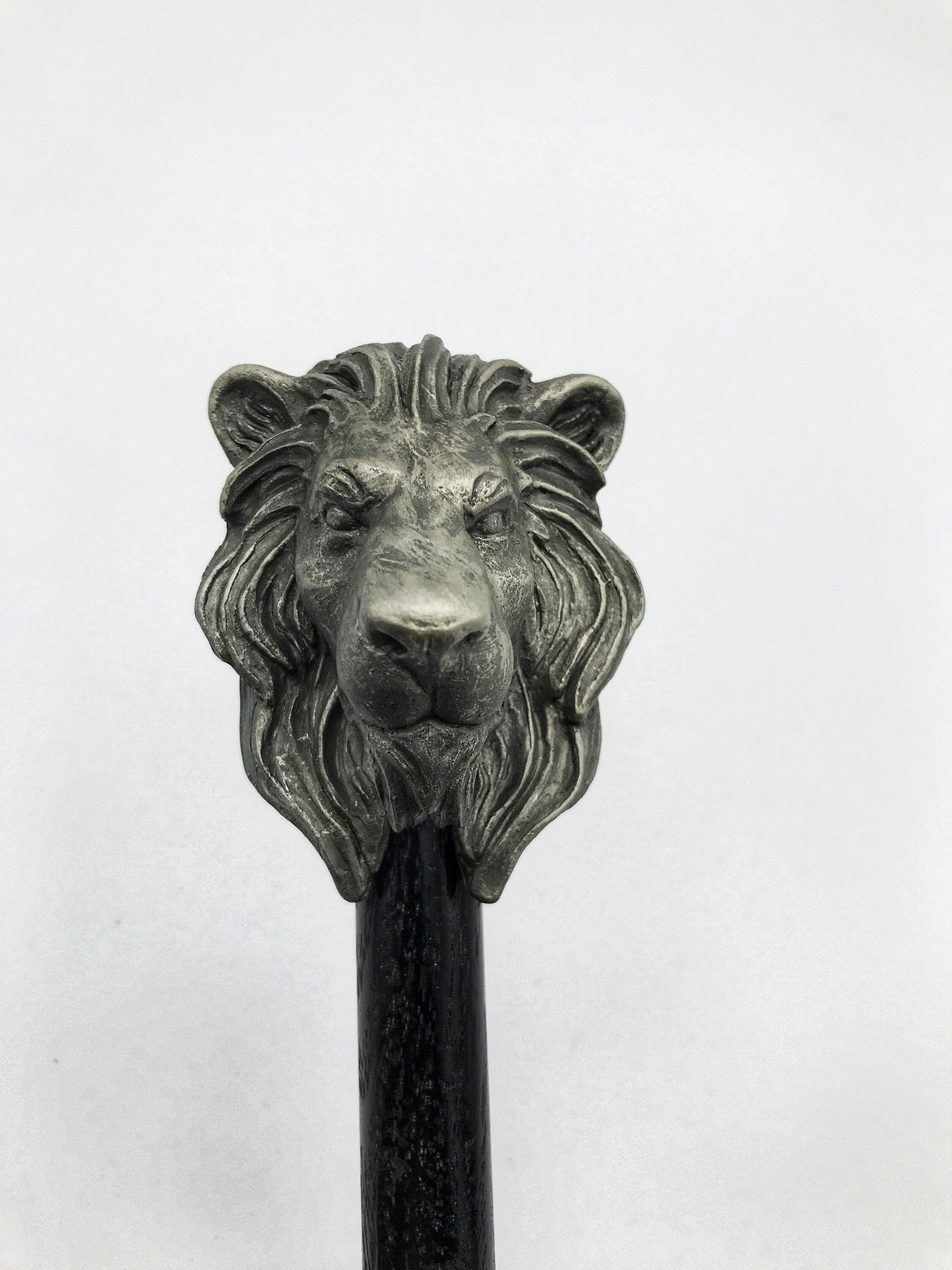 Lion Cane, Hand Sculpted Walking Stick | Medieval Gothic Cane