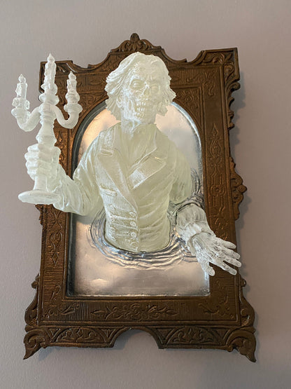 Gentleman Ghost Ghoul Mirror Plaque