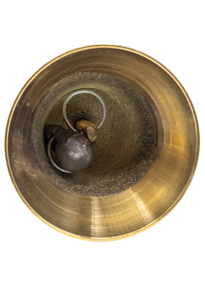 4" Brass Pentacle Altar Bell