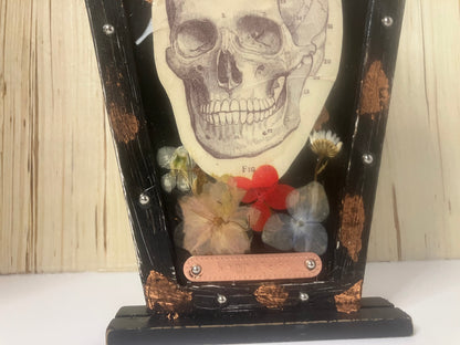 Coffin Mixed Media Art