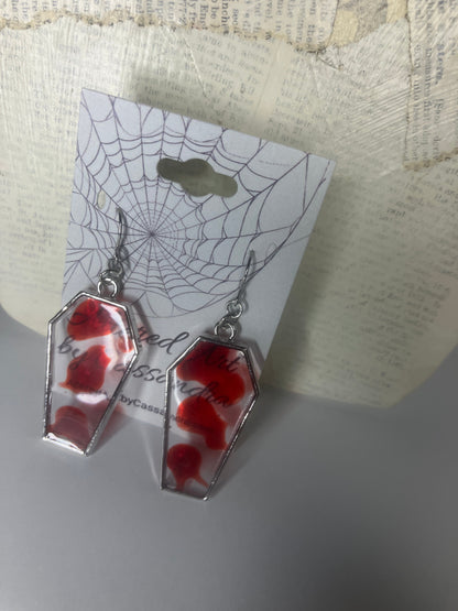 Gothic Coffin Bezel Resin Jewelry