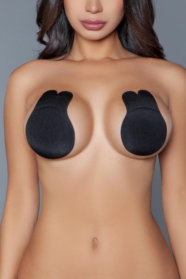 Black Bunny Nipple Covers - Shadow Threadz Crypt