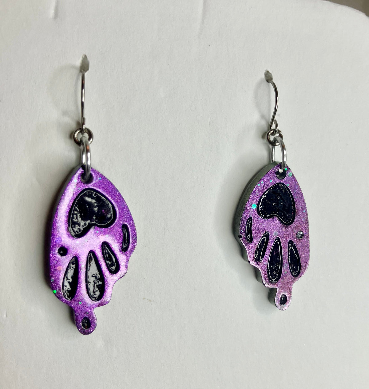 Resin Butterfly & Moth Wing Jewelry: Earrings & Necklaces