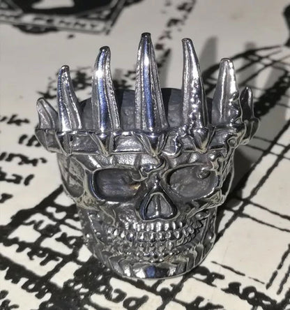 Crowned Reaper Ring - Shadow Threadz Crypt